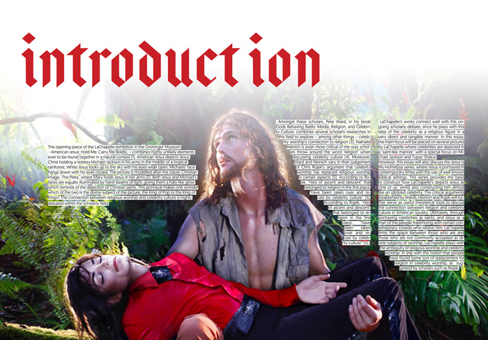 HONOURS REVIEW MAGAZINE SPREADS